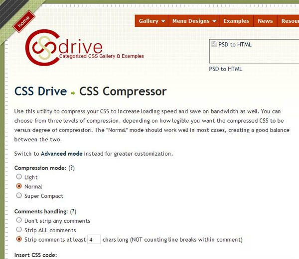 CSS Drive